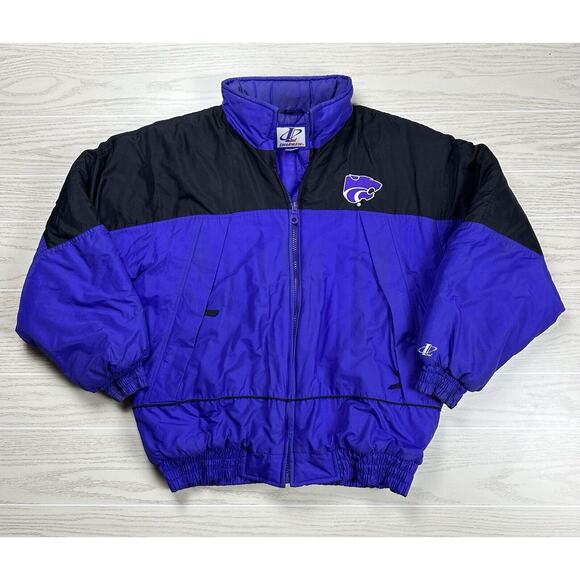 Vintage Kansas State Wildcats Logo Athletic Jacket - Picture 1 of 6